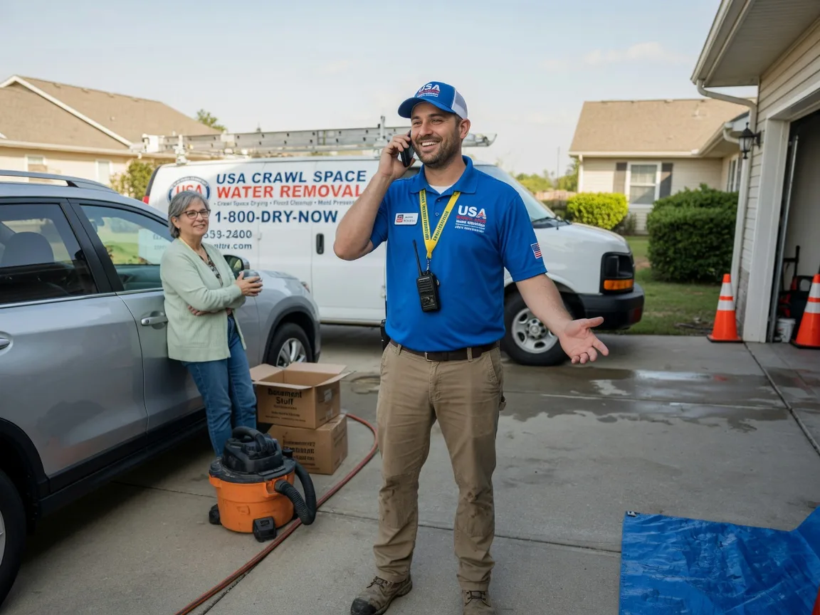 Crawl Space Water Removal Pooler, GA FAQs